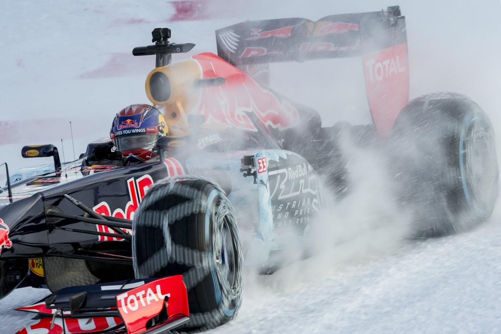 Galeria: Streif vs Formuła 1 - pasjonujący pojedynek w Kitz