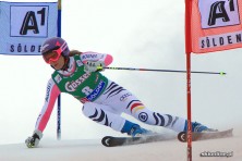 Soelden - slalom gigant I przejazd kobiet
