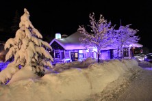 Katschberg nocą (Austria)