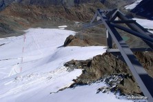Nowa gondola na lodowcu Pitztal