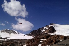 Nowa gondola na lodowcu Pitztal