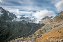 Soelden - lodowiec Rettenbach październik 2014