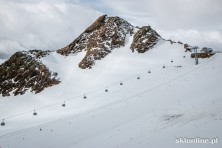 Soelden - lodowiec Tiefenbach październik 2014