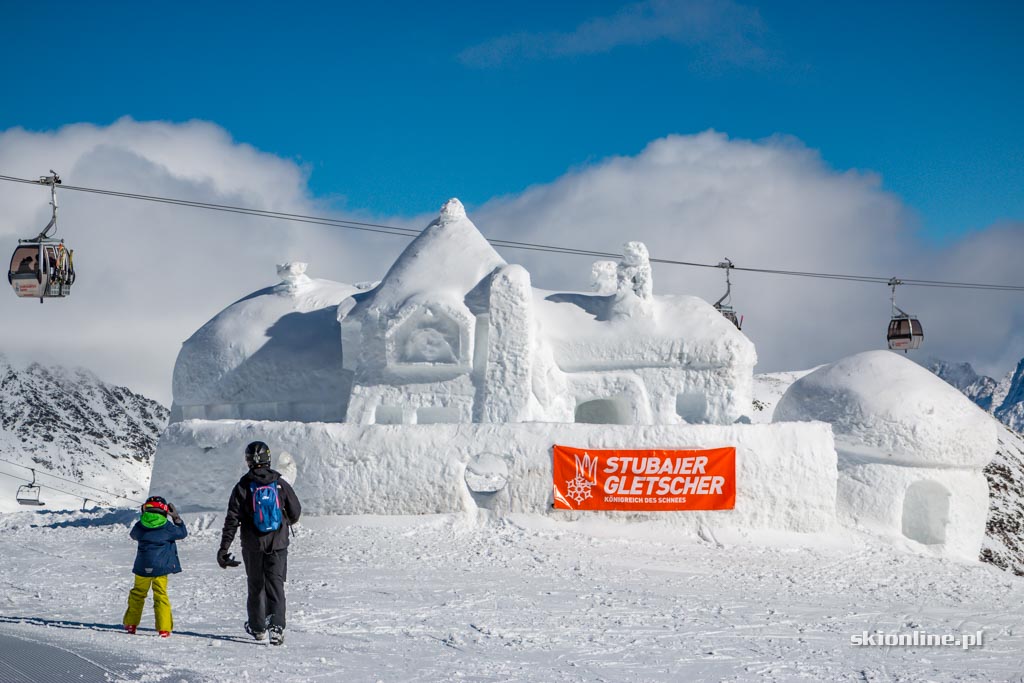 Galeria: Narty w chmurach - lodowiec Stubai