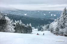 Ski centrum Říčky w Czechach - luty 2017