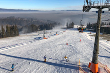 Kotelnica Białczańska grudniowy weekend na nartach
