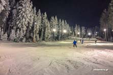 Czarna Góra Resort - narty wieczorową porą