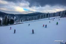 Czarna Góra na biało - warunki 11.02.2017