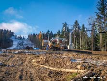 Nowa kolej i trasa zjazdowa w stacji Henryk-Ski