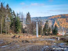 Nowa kolej i trasa zjazdowa w stacji Henryk-Ski