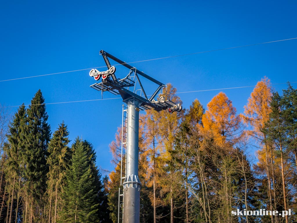 Galeria: Nowa kolej i trasa zjazdowa w stacji Henryk-Ski