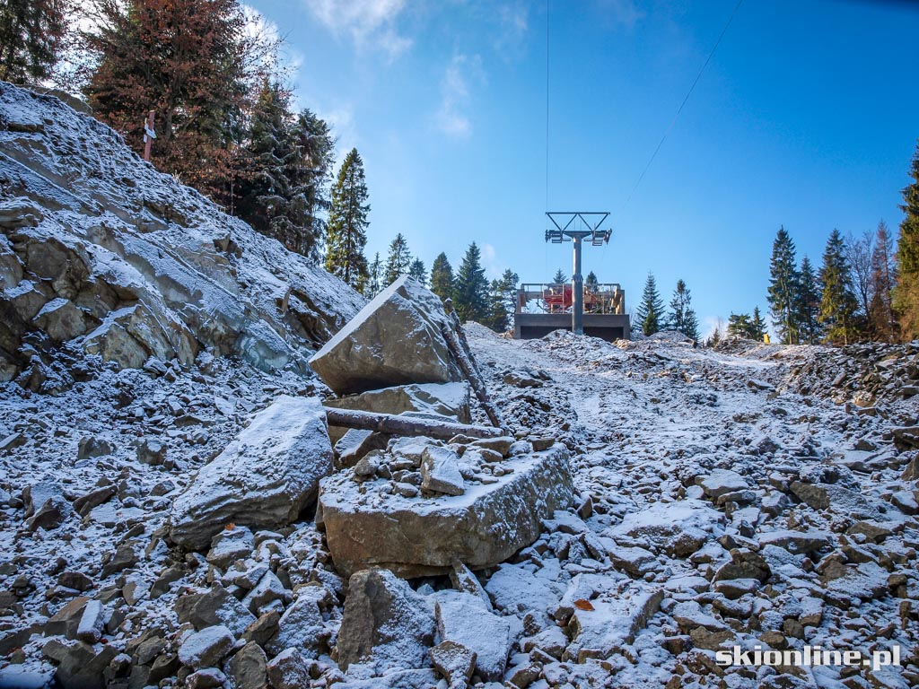 Galeria: Nowa kolej i trasa zjazdowa w stacji Henryk-Ski