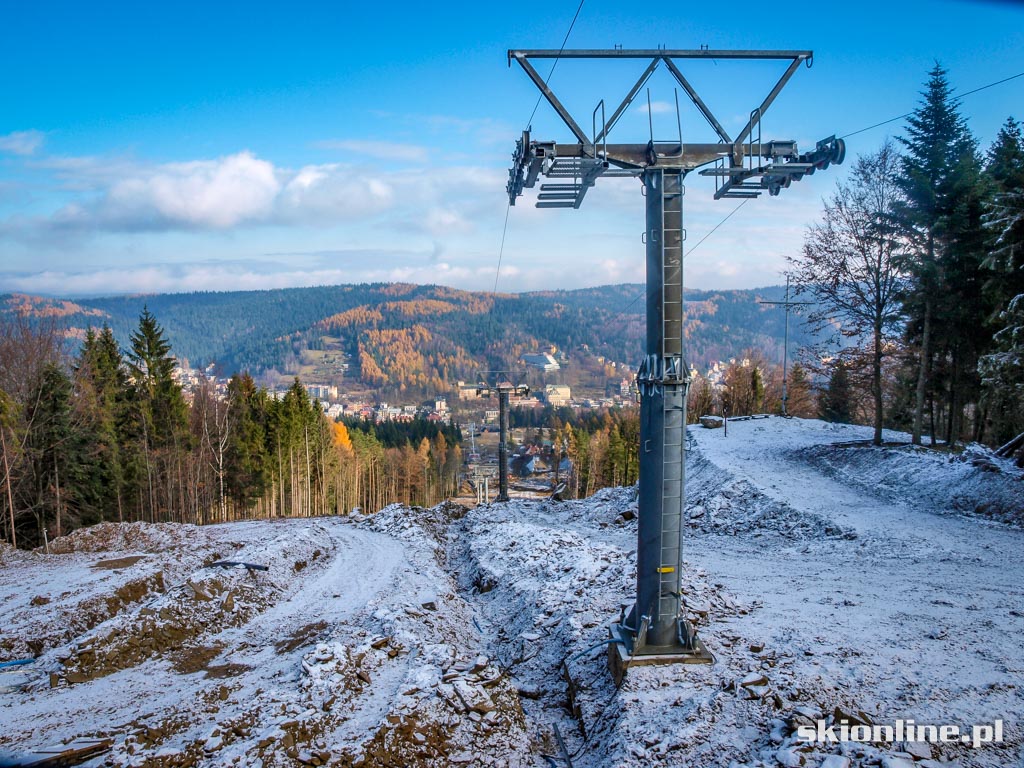 Galeria: Nowa kolej i trasa zjazdowa w stacji Henryk-Ski