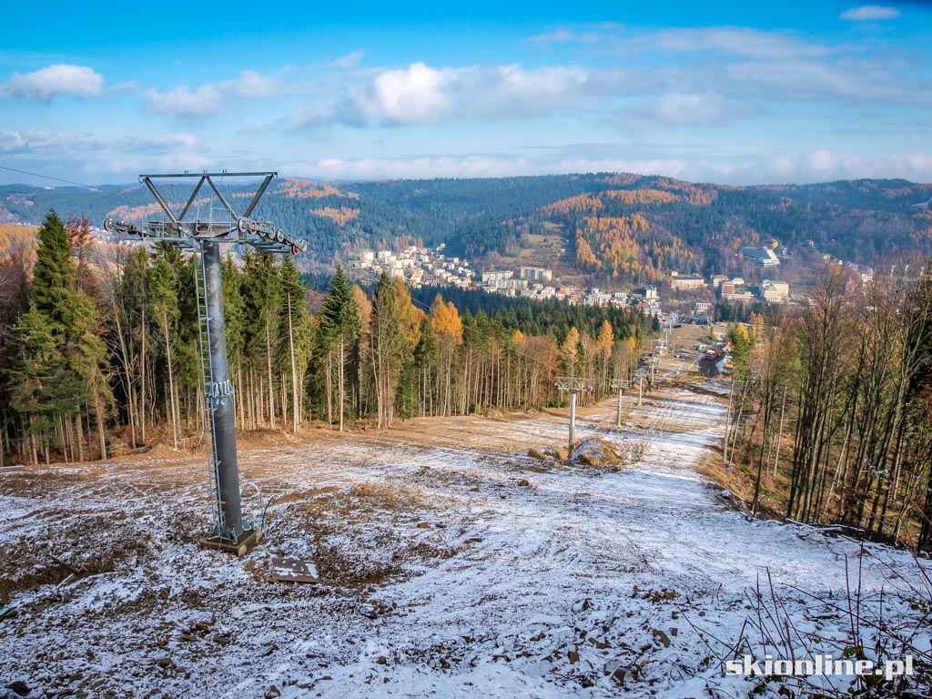 Galeria: Nowa kolej i trasa zjazdowa w stacji Henryk-Ski
