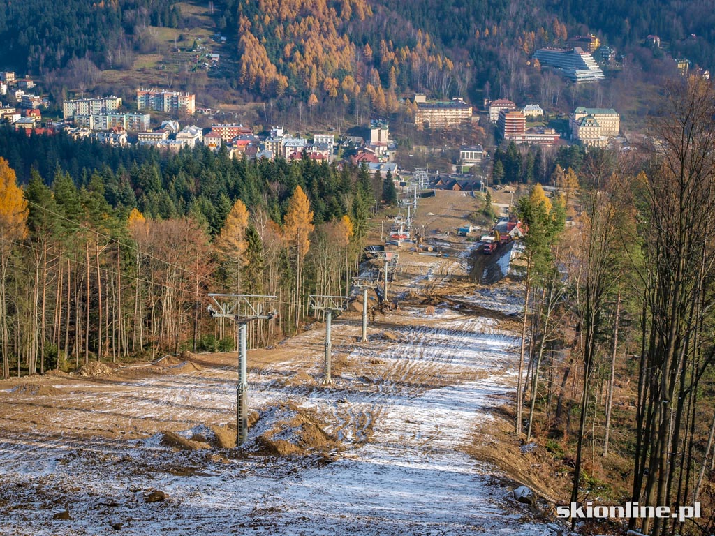 Galeria: Nowa kolej i trasa zjazdowa w stacji Henryk-Ski