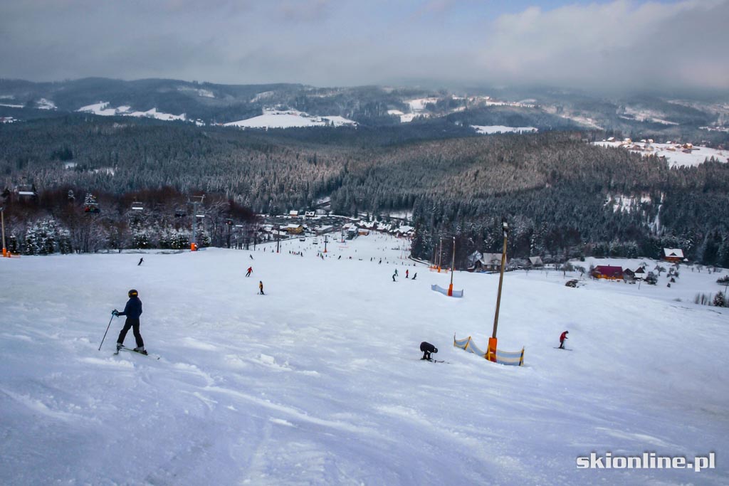 Galeria: Złoty Groń - warunki narciarskie 20.02.2016