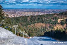 Myślenice - warunki narciarskie 9.02.2016