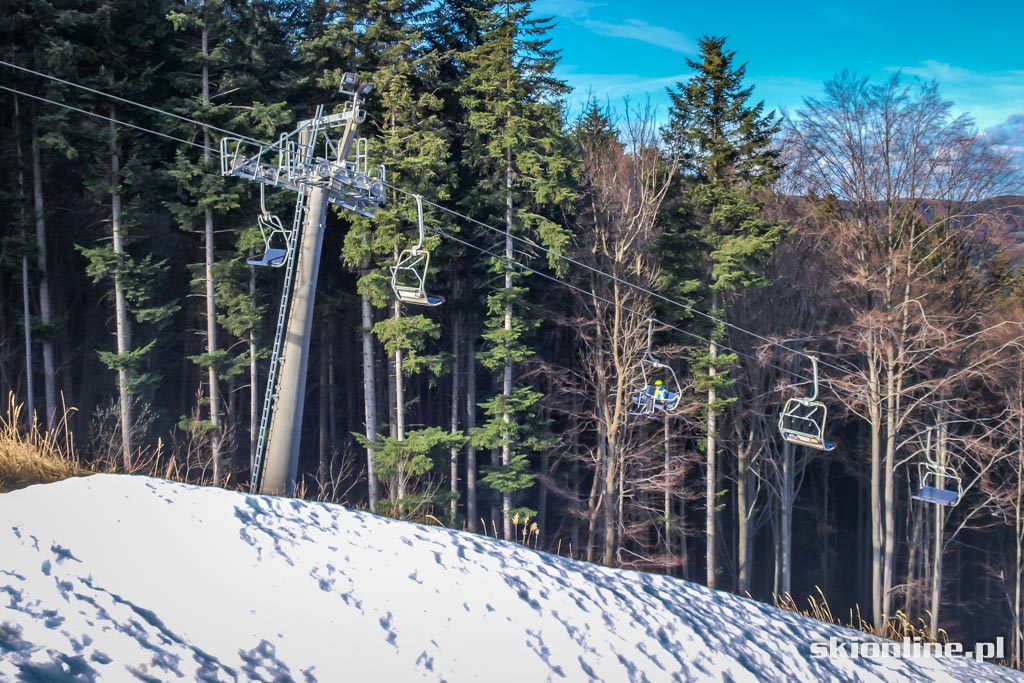 Galeria: Myślenice - warunki narciarskie 9.02.2016