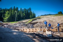 Pilsko, Korbielów budowa krzesła 7.09.3012