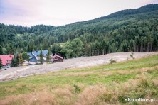 Pilsko - budowa nowego krzesła na Buczynkę 2014.08