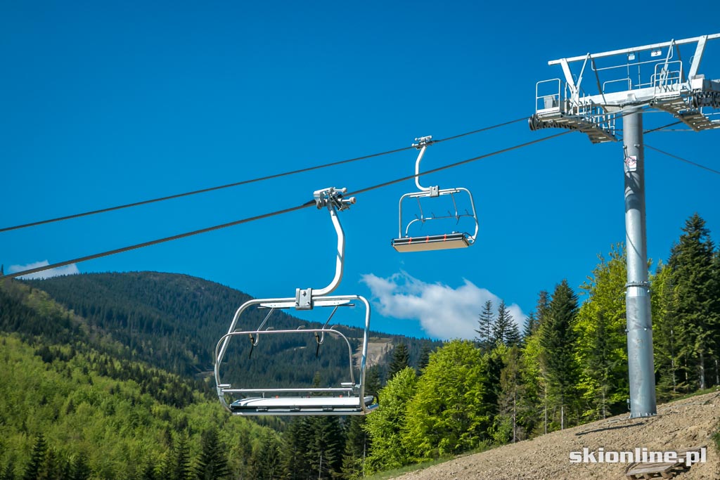 Galeria: Pilsko budowa kolei na Buczynkę maj 2015