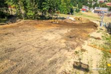 Beskid Sport Arena - budowa czarnej trasy
