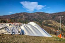 Beskid Sport Arena, magazyn śniegu - listopad 2018