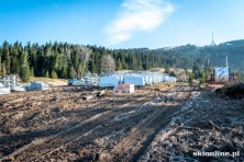 Szczyrk Skrzyczne - budowa krzesła 8.11.2013