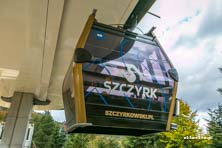 SON - pierwsza gondola w Szczyrku