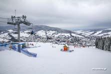 Tylicz stacja narciarska Master-Ski, grudzień 2018