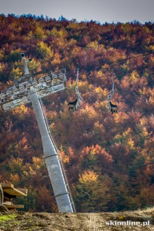 Ustroń Poniwiec - Mała Czantoria - budowa krzesła