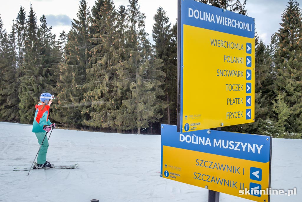 Galeria: Dwie Doliny - warunki narciarskie luty 2016