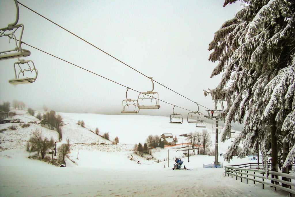Galeria: Ski Arena Zieleniec - otwarcie nowej kolei Mieszko