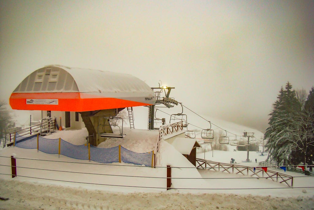 Galeria: Ski Arena Zieleniec - otwarcie nowej kolei Mieszko