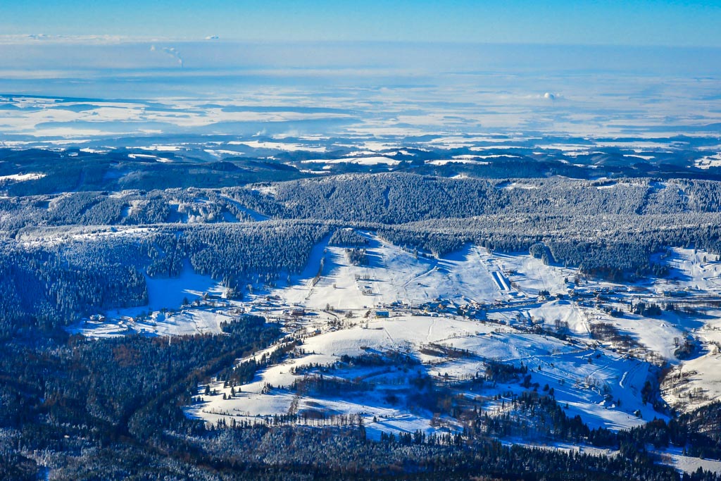 Galeria: Ski Arena Zieleniec - z lotu ptaka