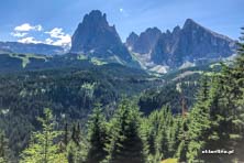 Rowerem przez Południowy Tyrol - Seiser Alm