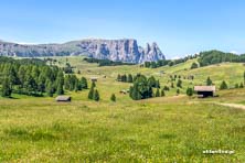 Rowerem przez Południowy Tyrol - Seiser Alm