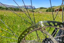 Rowerem przez Południowy Tyrol - Seiser Alm