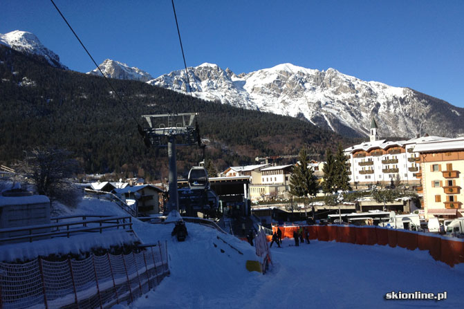 Galeria: Paganella Andalo - narty z widokiem na Dolomity