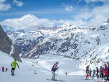 Marmolada - narty w Dolomitach