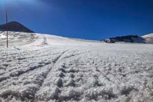 Lodowiec Passo Stelvio - Stilfser Joch we Włoszech