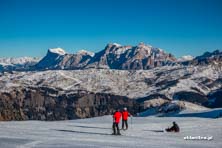 Sellaronda - w stronę Marmolady