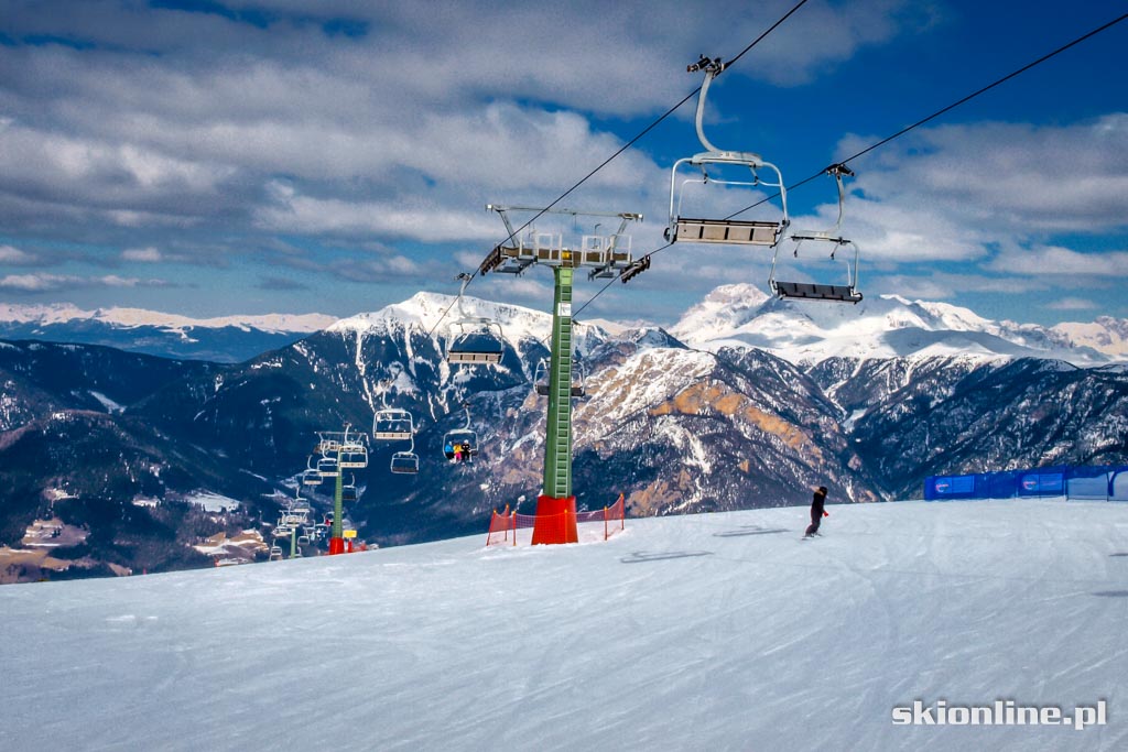 Galeria: Val di Fiemme, Alpe Cermis - Trentino marzec 2016