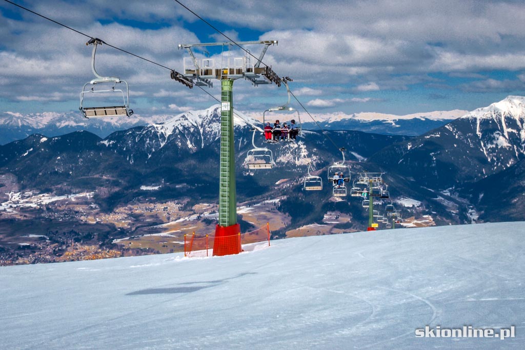 Galeria: Val di Fiemme, Alpe Cermis - Trentino marzec 2016