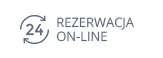 Rezerwacja on-line
				  