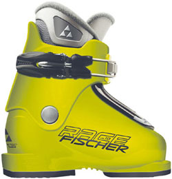 buty narciarskie Fischer SOMA RACE JR. 10 żółto - czarne