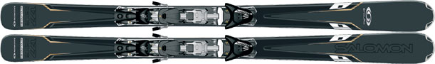 narty Salomon XW ENDURO + Z12 SPEED