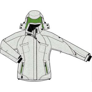 odzież narciarska Killtec Kurtka damska - Andica Stripe