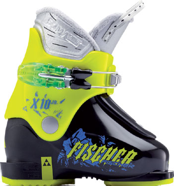 buty narciarskie Fischer X JR 10 black/yellow