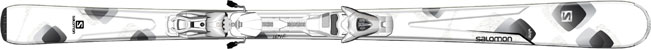 narty Salomon PURE WHITE + L10 W
